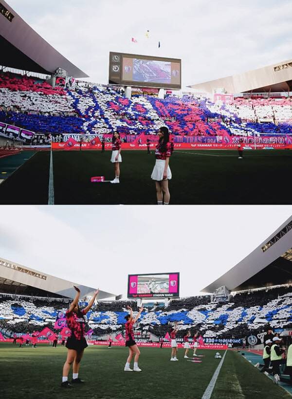 오사카 더비 전경. 출처=J리그 공식 SNS 사진 캡쳐