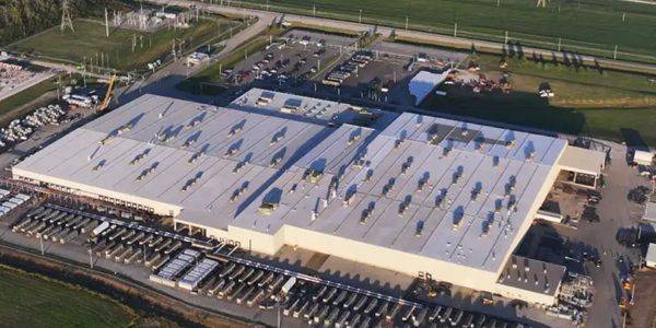 미국 테네시주에 건설 중인 xAI의 데이터센터. xAI