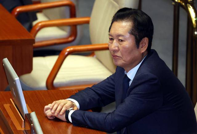 정청래 더불어민주당 대표. 뉴시스