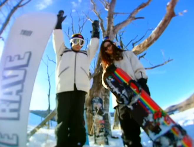 서태지와 아이들 4집 수록곡 ‘프리스타일’은 스노보드 대중화의 기폭제였다. [사진 뮤직비디오 캡처]