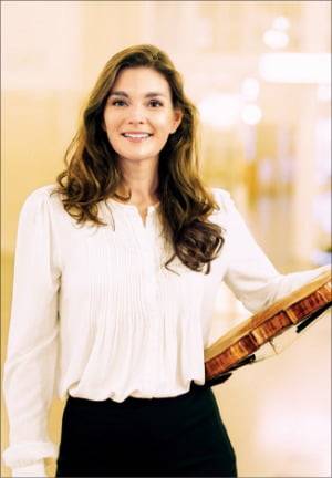 베를린 필 상주음악가 자닌 얀선. ©Wiener Konzerthaus & Lukas Beck