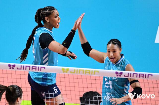 실바와 레이나./KOVO