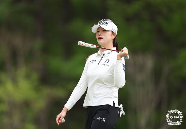 4언더파 68타를 친 김민선7. 사진 제공=KLPGA