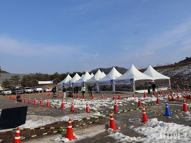 '로봇경주대회(Robot Competition)' 현장./ 사진=박설민 기자