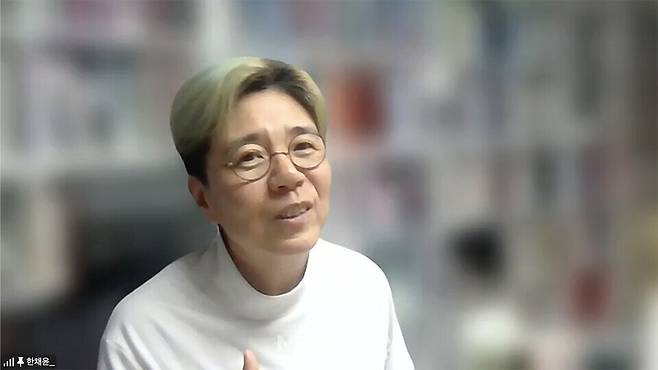 한채윤 운영위원은 트랜스젠더의 스포츠 경기 출전과 관련한 논쟁이 트랜스 여성에게만 집중된다고 지적했다. 강의 화면 갈무리