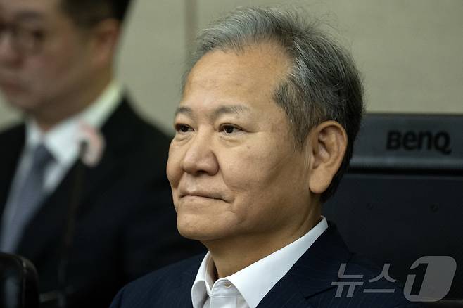 이상민 전 행정안전부 장관. 2025.10.17 ⓒ 뉴스1 사진공동취재단