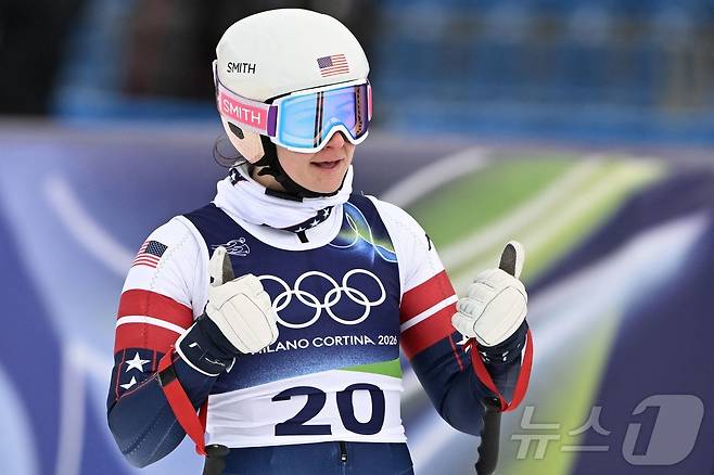 미국 여자 알파인스키 대표 재키 와일스. ⓒ AFP=뉴스1