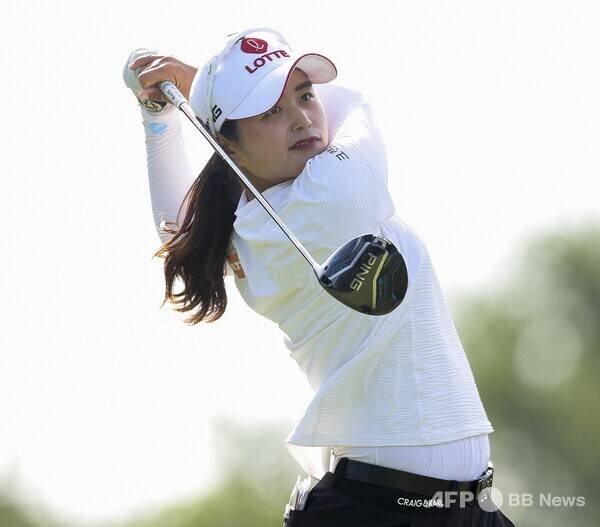 윤이나, 양희영, 이소미, 이동은, 유현조, 홍정민, 방신실, 김민솔, 고지원, 마다솜, 정윤지, 서교림, 배소현, 박혜준, 김민선7, 김시현, 박보겸, 이채은2 프로와 함께 2026년 유럽여자프로골프투어(LET) 개막전 PIF 사우디 레이디스 인비테이셔널에 출전한 미국여자프로골프(LPGA) 투어 멤버 최혜진 프로. 사진제공=ⓒAFPBBNews = News1 (사진을 무단으로 사용하지 마십시오.)