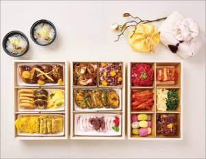 롯데호텔앤리조트의 설 명절 프리미엄 투 고(TO-GO) ‘딜라이트 박스’. 롯데호텔앤리조트 제공