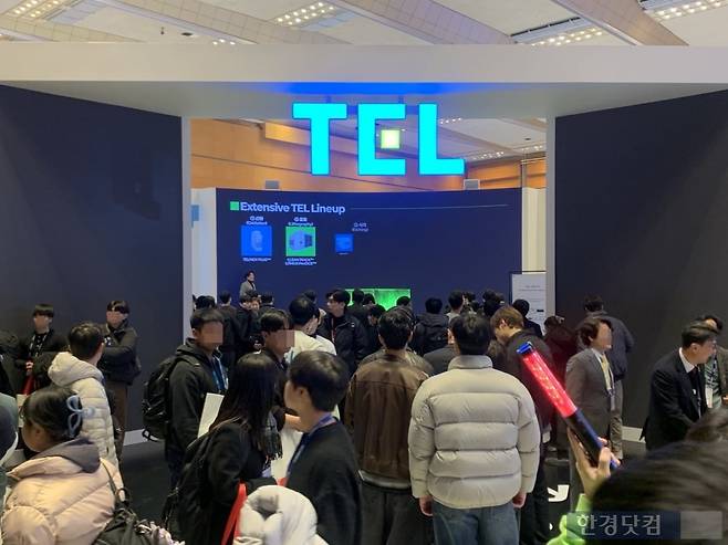 12일 코엑스에서 열린 세미콘 코리아 2026 도쿄일렉트론코리아(TEL) 부스. / 사진=홍민성 기자