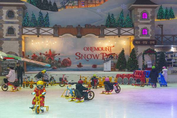 고양 원마운트 스노우파크. 경기관광공사 제공