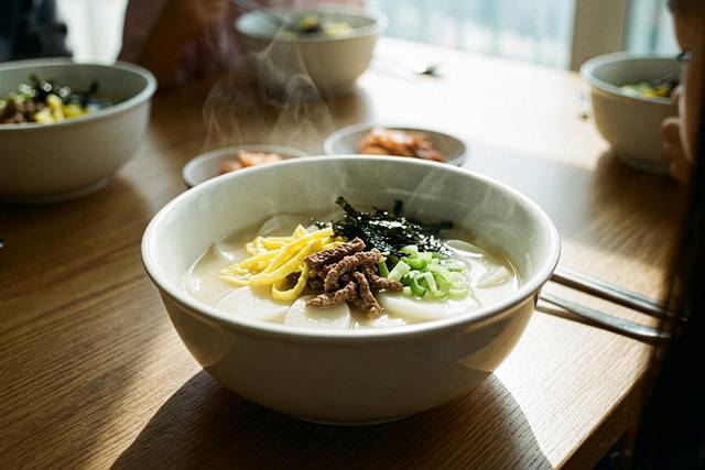 설 명절의 주인공인 떡국. 게티이미지뱅크