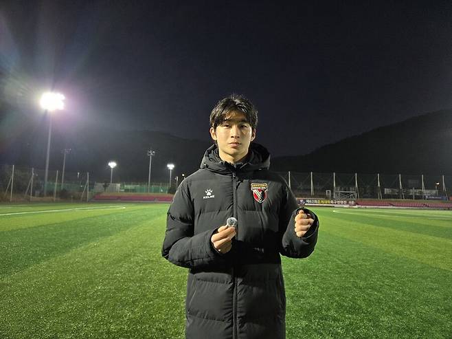 ▲ 전북 현대 유스 출신 호남대 공격수 오정진. ⓒ한국대학축구연맹