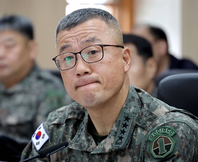 주성운 육군지상작전사령관. 연합뉴스
