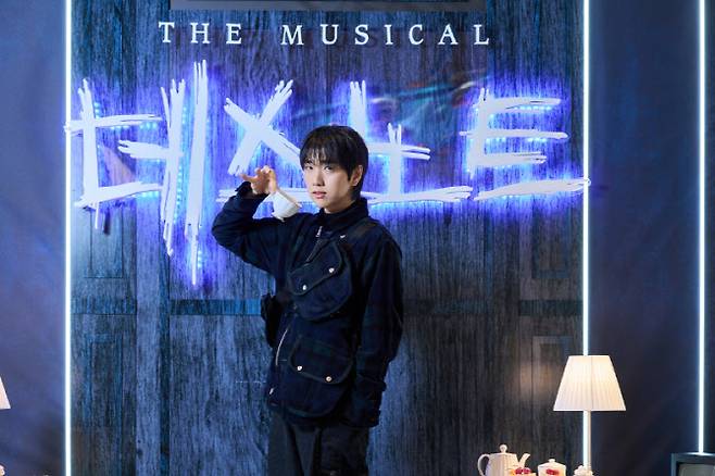 뮤지컬 '데스노트'에서 '엘' 역을 맡은 가수 겸 뮤지컬배우 산들. (사진=오디컴퍼니)