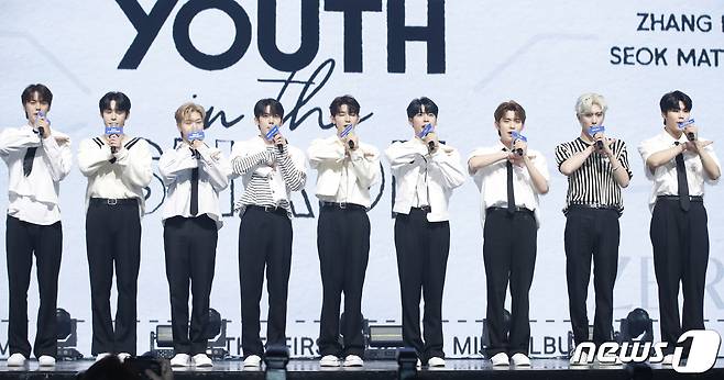 그룹 제로베이스원(ZEROBASEONE) 데뷔 쇼케이스 2023.7.10 ⓒ 뉴스1 권현진 기자