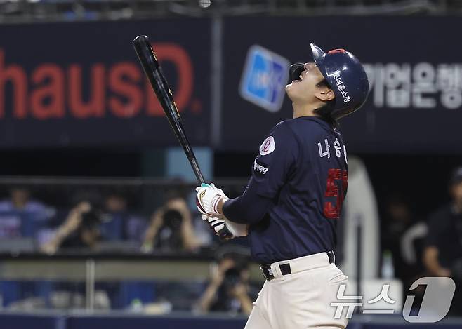 롯데 자이언츠 나승엽. 2025.8.20 ⓒ 뉴스1 장수영 기자