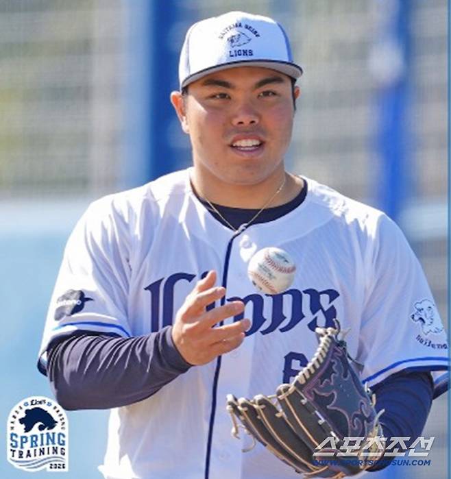 왼쪽 종아리 근육 파열로 대표팀을 사퇴한 다이라. 지난해 마무리로 활약했던 다이라는 올해 선발로 전환한다. 사진출처=세이부 라이온즈 SNS