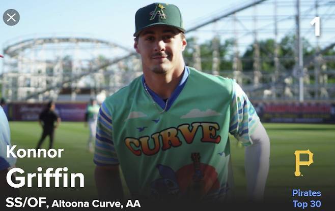 코너 그리핀. 사진=MLB.com