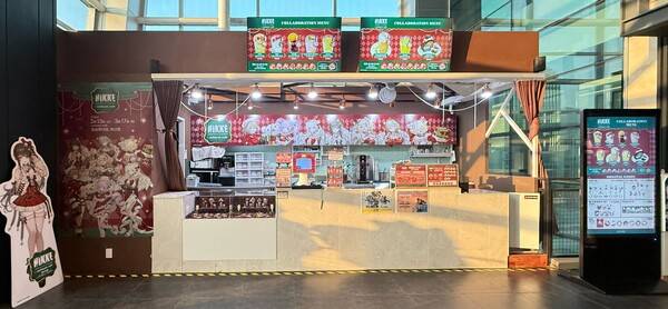 '승리의 여신: 니케 × 애니메이트 카페' 부산점 전경. ⓒ레벨 인피니트