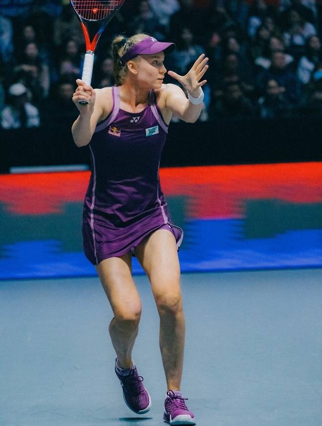 시즌 10연승이 무산된 엘레나 리바키나. 사진 리바키나 인스타그램