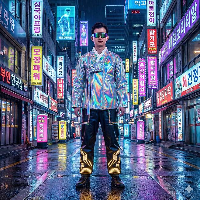 나노 바나나 프로를 활용해 만든 한복 디자인 이미지. 사진 나노 바나나