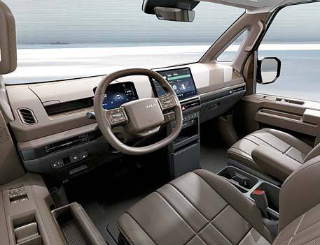 다양한 활용성과 넉넉한 공간도 PV5의 자랑거리다.