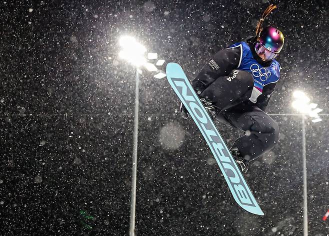 기적 같은 금메달을 따낸 최가온. 뉴스1