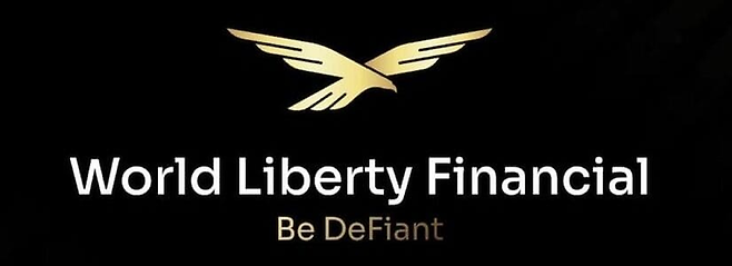 황금 독수리 문양을 형상화한 월드 리버티 파이낸셜(World Liberty Financial)의 로고. 이들은 ‘Be Defiant(저항하라)’라는 슬로건을 내걸고 디파이(DeFi) 대중화를 선언했다. [출처=WLF]