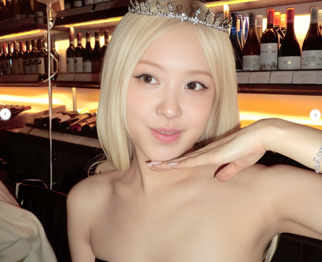 블랙핑크 로제가 지난 2월 11일 스물 아홉 번 째 생일을 맞았다./로제 소셜미디어