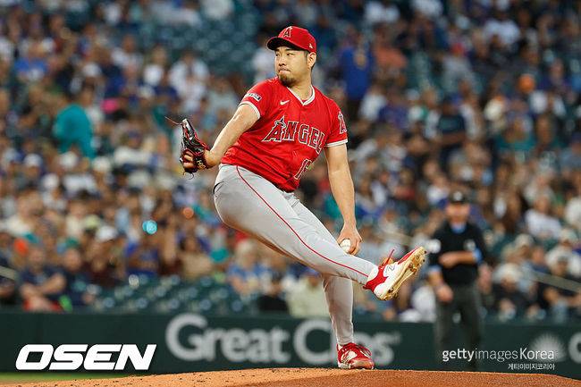 [사진] LA 에인절스 기쿠치 유세이 ⓒGettyimages(무단전재 및 재배포 금지)