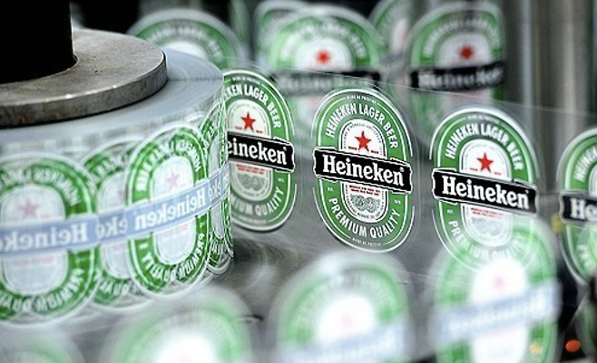 네덜란드 맥주업체 하이네켄 로고. AFP 연합뉴스