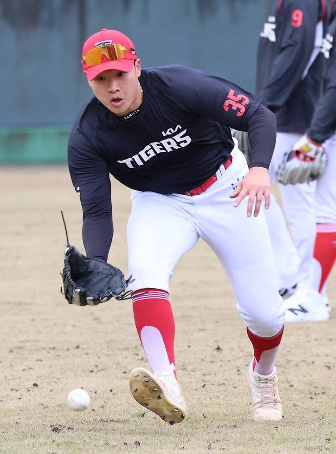 KIA 타이거즈 김석환. 사진제공=KIA 타이거즈