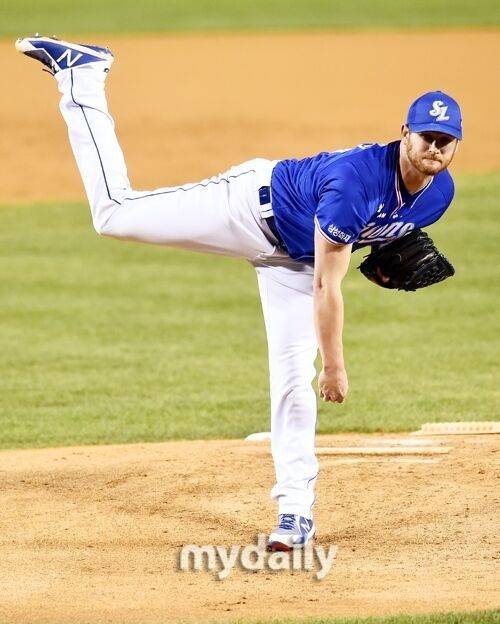 삼성 라이온즈 시절 벤 라이블리./마이데일리