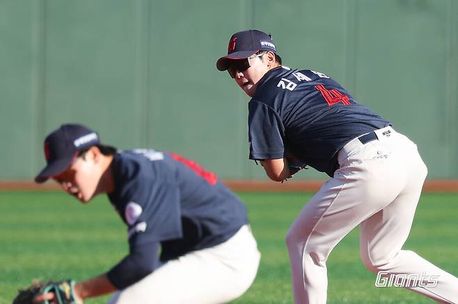 ▲ 김세민 ⓒ롯데 자이언츠