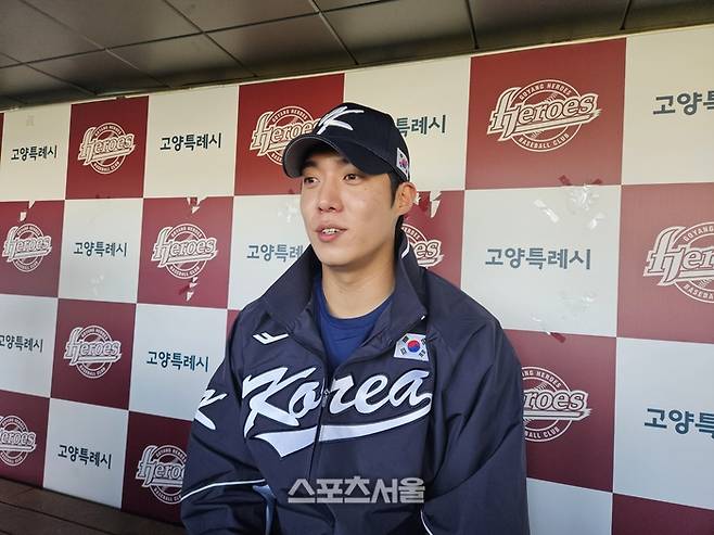 대표팀 원태인이 2일 고양 국가대표 야구훈련장에서 취재진을 만났다. 고양 | 김동영 기자 raining99@sportsseoul.com