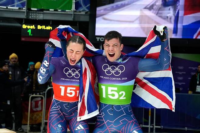 스켈레톤 2관왕에 오른 맷 웨스턴. ⓒ AP=뉴시스