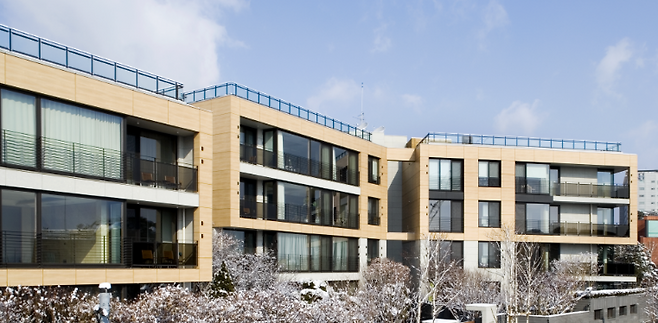 서울 용산구 한남동 ‘루시드하우스’ 단지 전경. [대림디앤아이 공식 홈페이지]