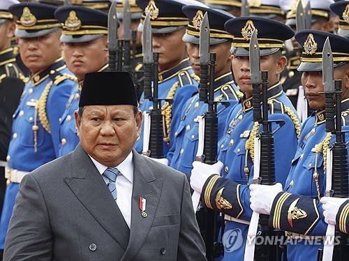 프라보워 인도네시아 대통령 [EPA=연합뉴스 자료사진 제공]