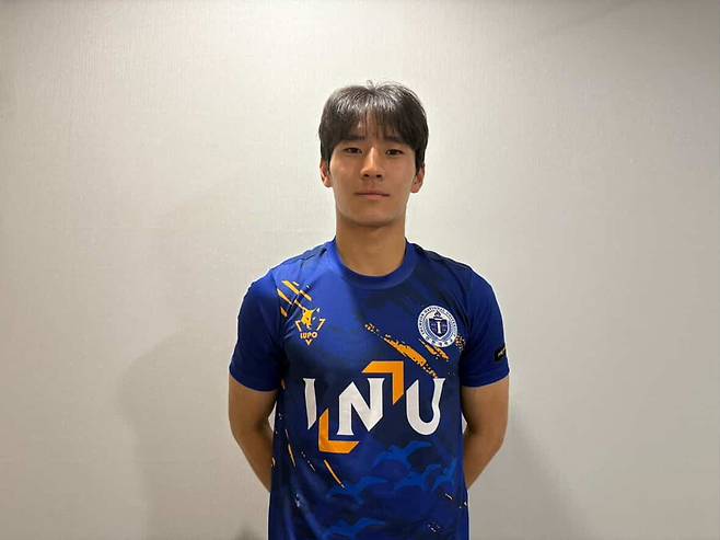 ▲ 인천대 박시영. ⓒ한국대학축구연맹