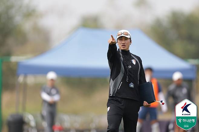 이정효 수원 삼성 감독. /사진=한국프로축구연맹 제공