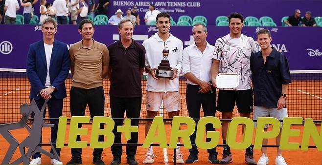 2026 아르헨티나오픈 시상식 장면