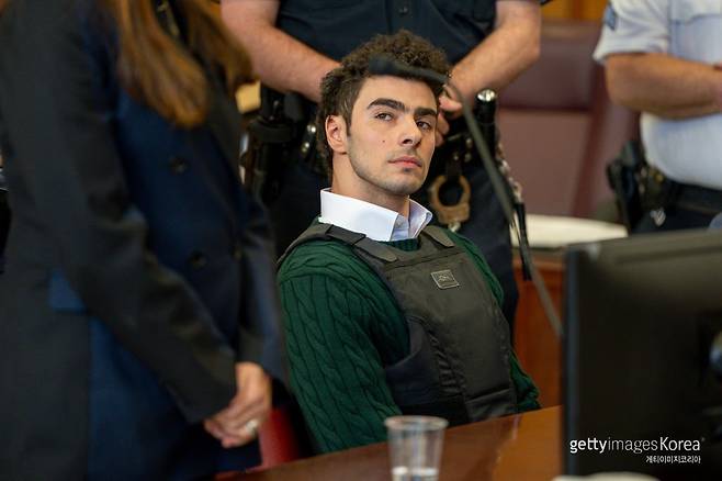 법정에 출석한 루이지 만조니. 게티 이미지