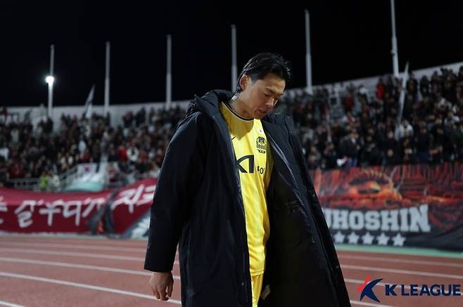 [서울=뉴시스] 프로축구 K리그1 FC서울의 구성윤. (사진=한국프로축구연맹 제공) *재판매 및 DB 금지