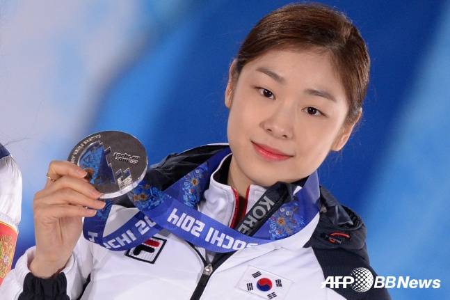 2014 소치 올림픽 당시 김연아. /AFPBBNews=뉴스1
