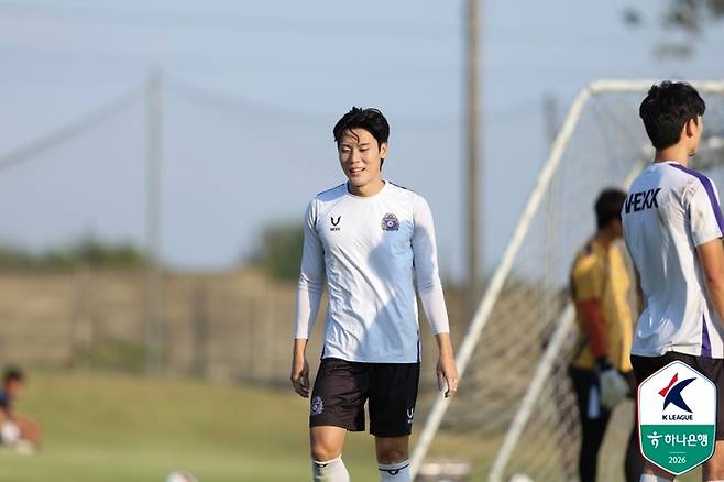 안양 최건주. 사진 | 한국프로축구연맹