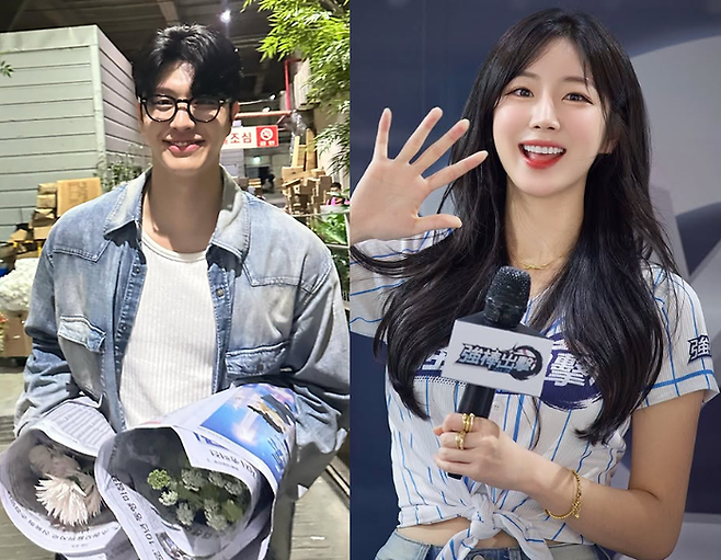 성백현, 안지현. 사진| 본인 SNS