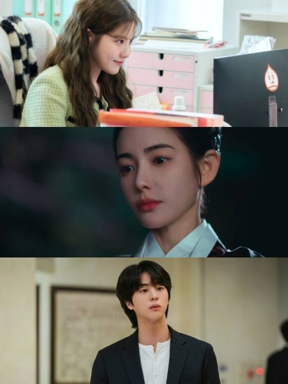 배우 조아람 홍수주 김무준(위쪽부터)이 각각 '달까지 가자', '이강에는 달이 흐른다', '키스는 괜히 해서!'로 신인상을 품에 안았다. /MBC, 방송 화면 캡처, SBS