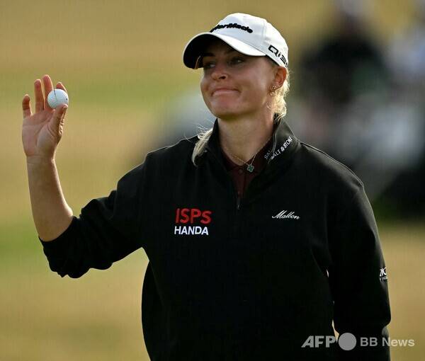 2026년 유럽여자프로골프투어(LET) 개막전 PIF 사우디 레이디스 인비테이셔널 우승을 차지한 찰리 헐(잉글랜드). 사진제공=ⓒAFPBBNews = News1 (사진을 무단으로 사용하지 마십시오.)
