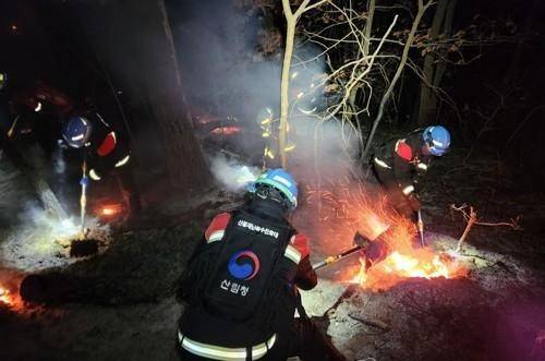 산림청 특수 진화대원 [사진=연합뉴스]